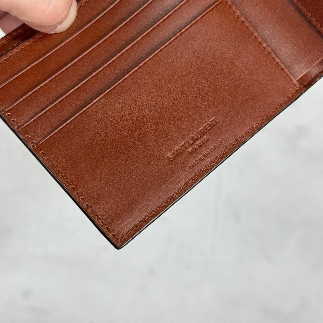 Saint Laurent Motif Logo Bifold Wallet