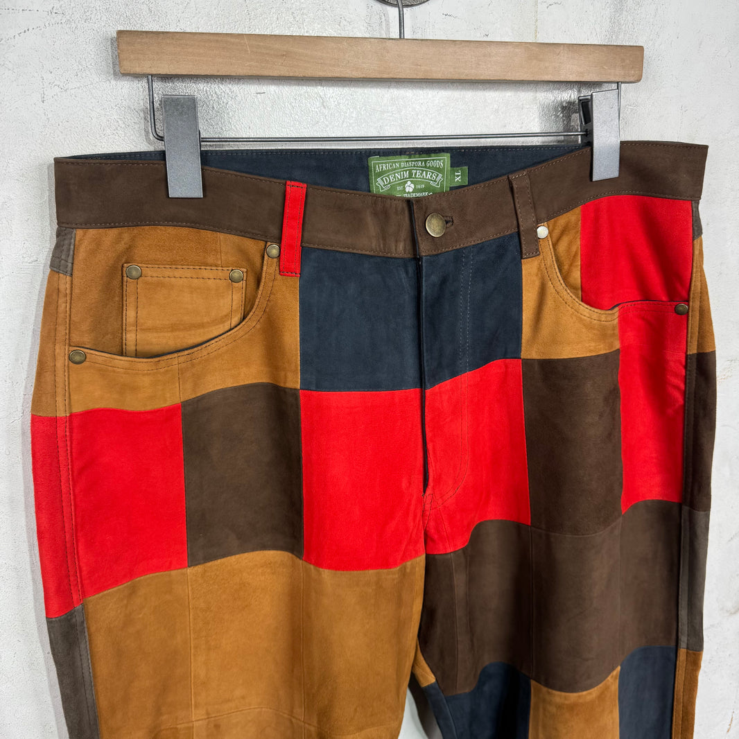 Denim Tears Suede Patchwork Pants