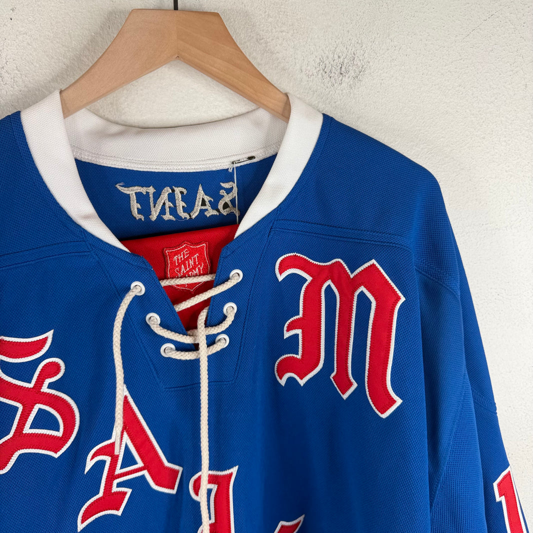 Saint Michael Blue Hockey Jersey