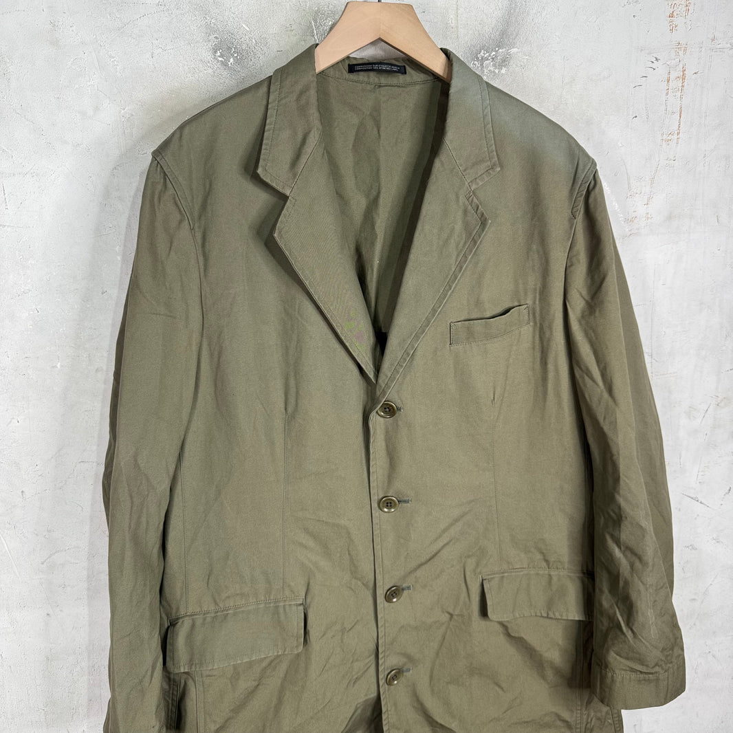 Yohji Yamamoto Long Army Coat
