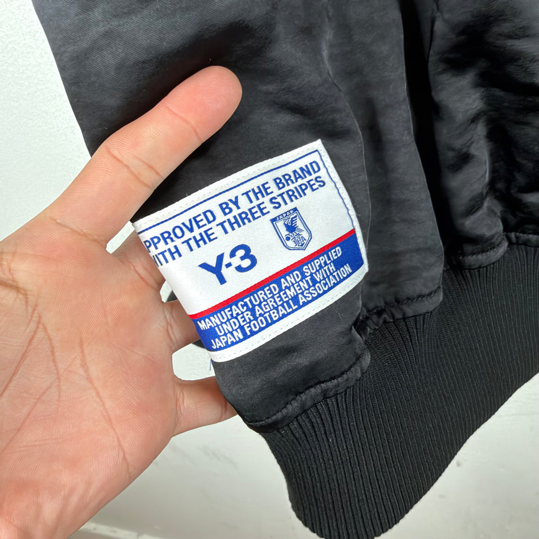 Y-3 Blue Satin Japan Souvenir Jacket