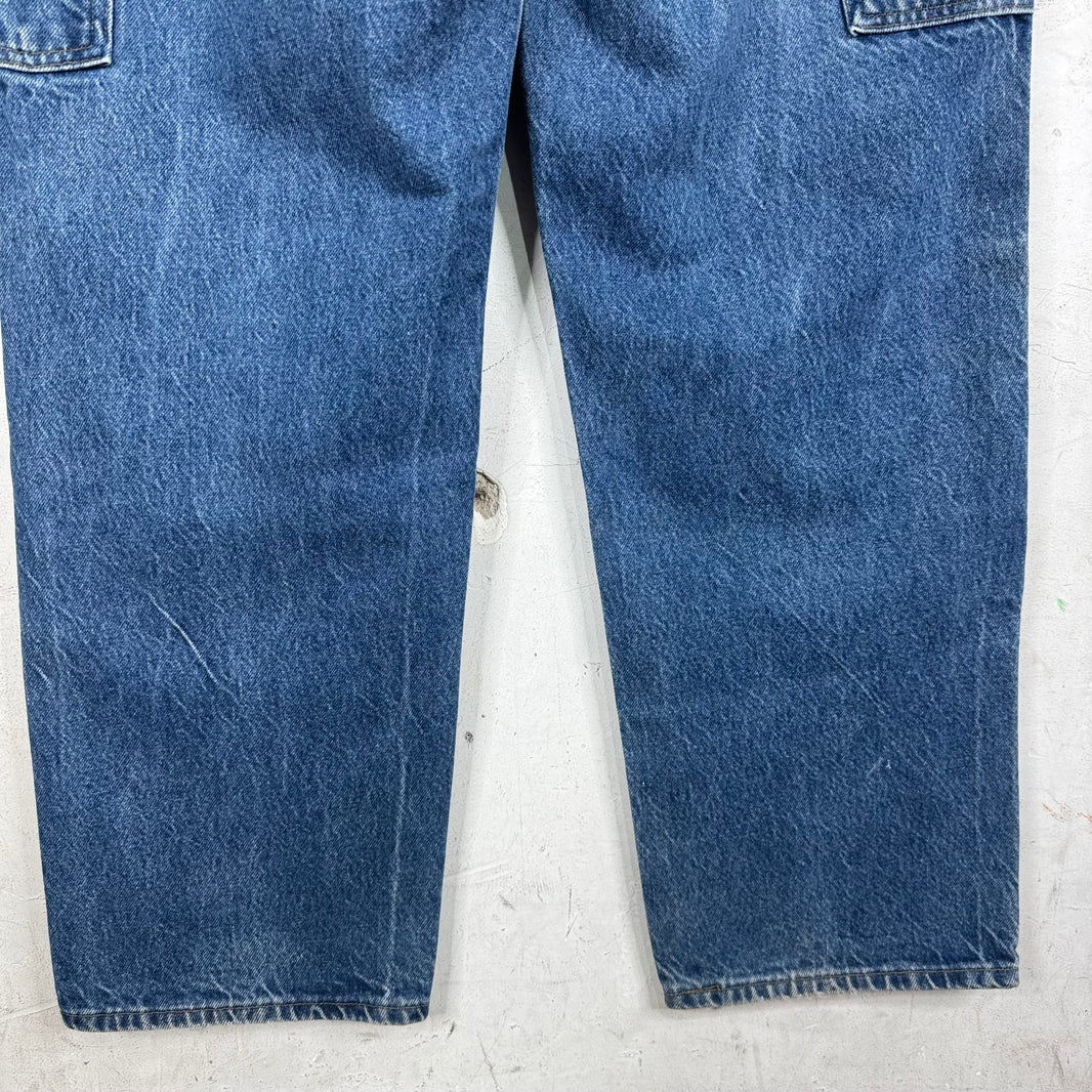 Vintage Carhartt Faded Denim Double Knees