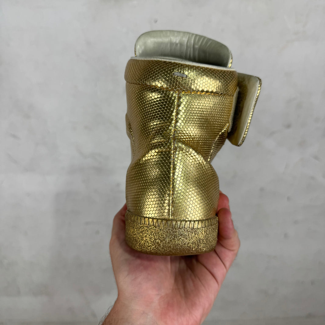Margiela Gold Patterned Future Highs