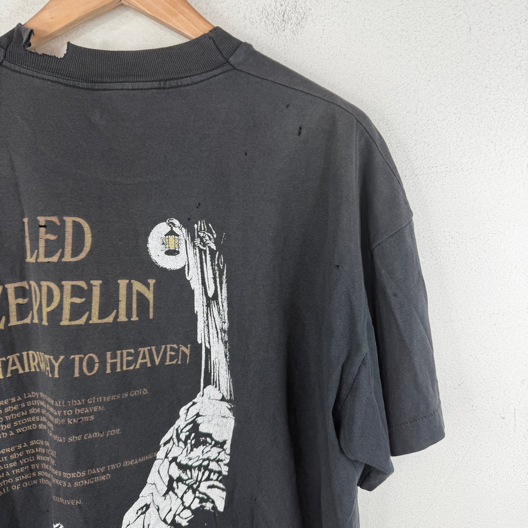 Vintage Smoked Led Zeppelin Stairway T-Shirt