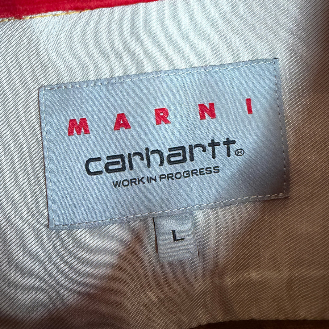 Marni Carhartt WIP Patchwork Button Up LS Shirt