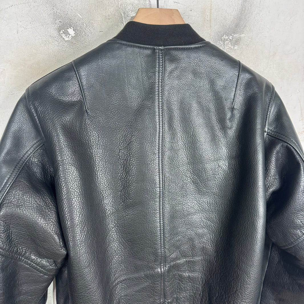 Supreme 2010's MA-1 Leather Bomber Jacket