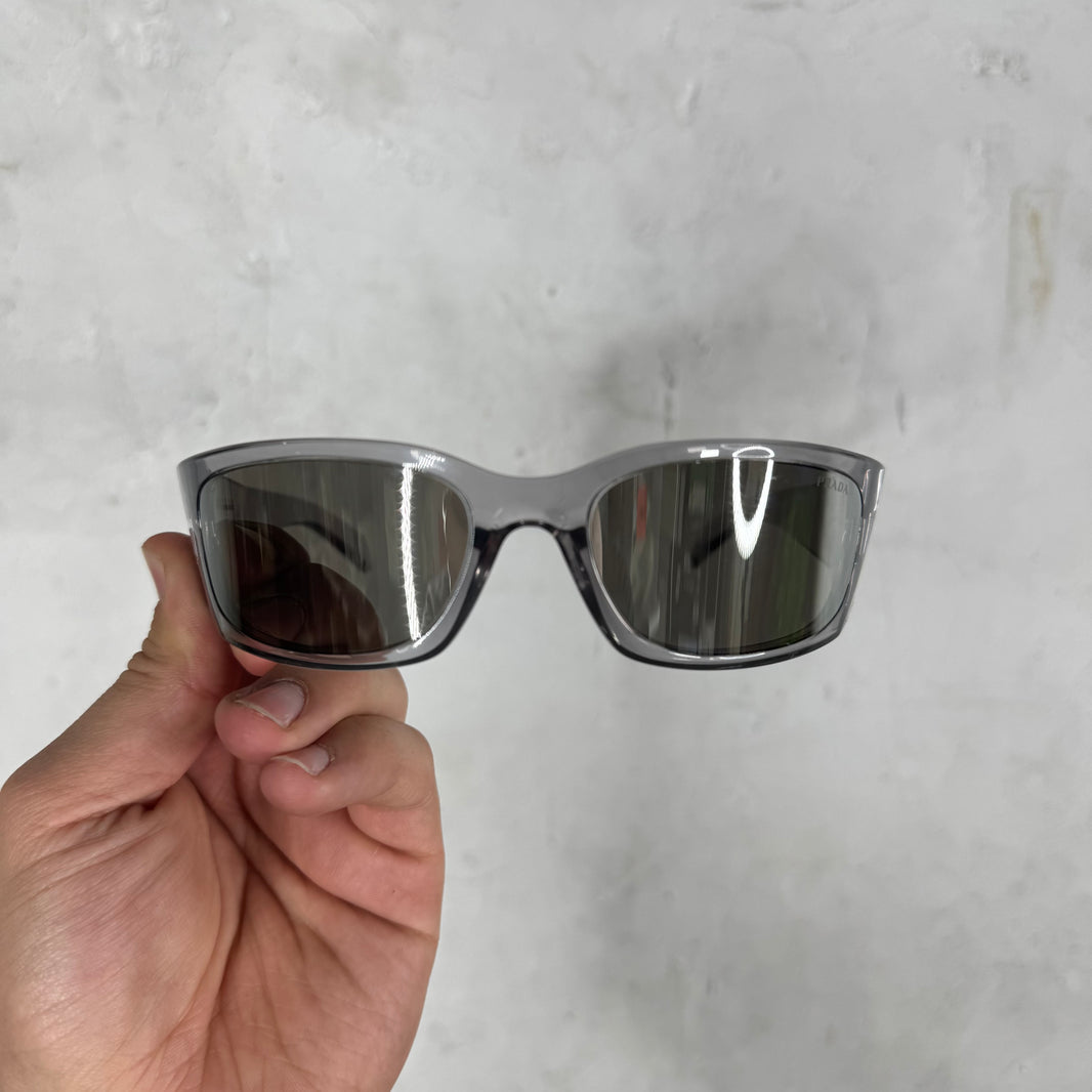 Prada SPRA19 Clear Reflective Sunglasses