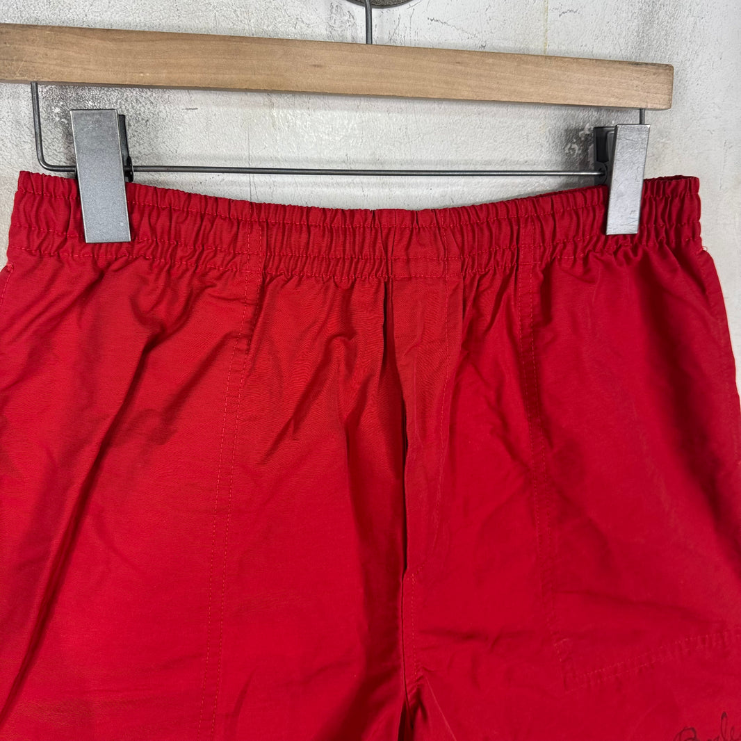 Bode Red Painted Shorts