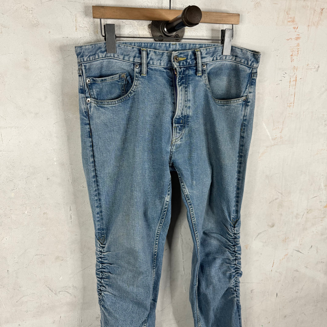 VLONE Blue Stack Runway Jeans