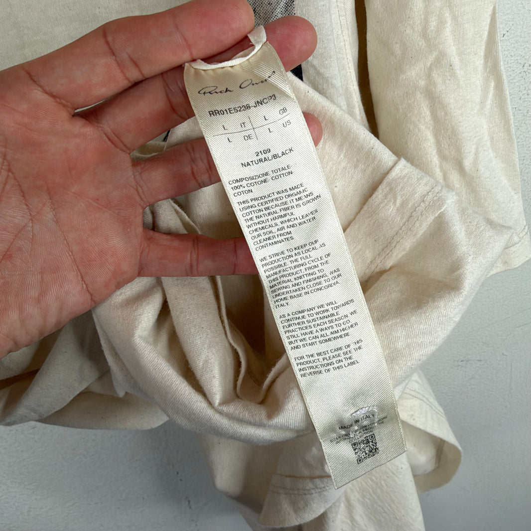 Rick Owens Hand Hold Jumbo T-Shirt