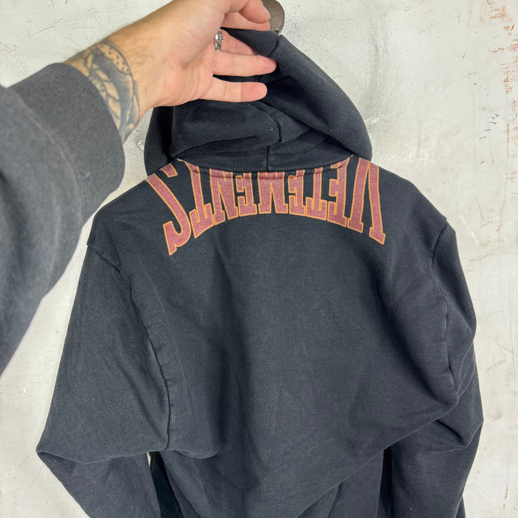 Vetements Hunch Shoulder Logo Hoodie