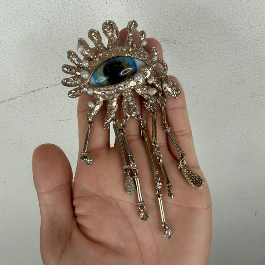 Schiaparelli Bursting Eye Brooch