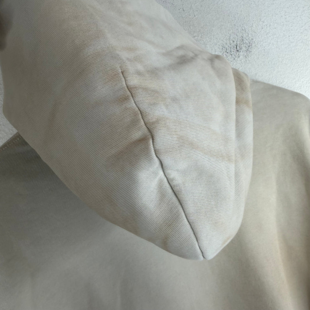 Balenciaga Beige Back Logo Hoodie