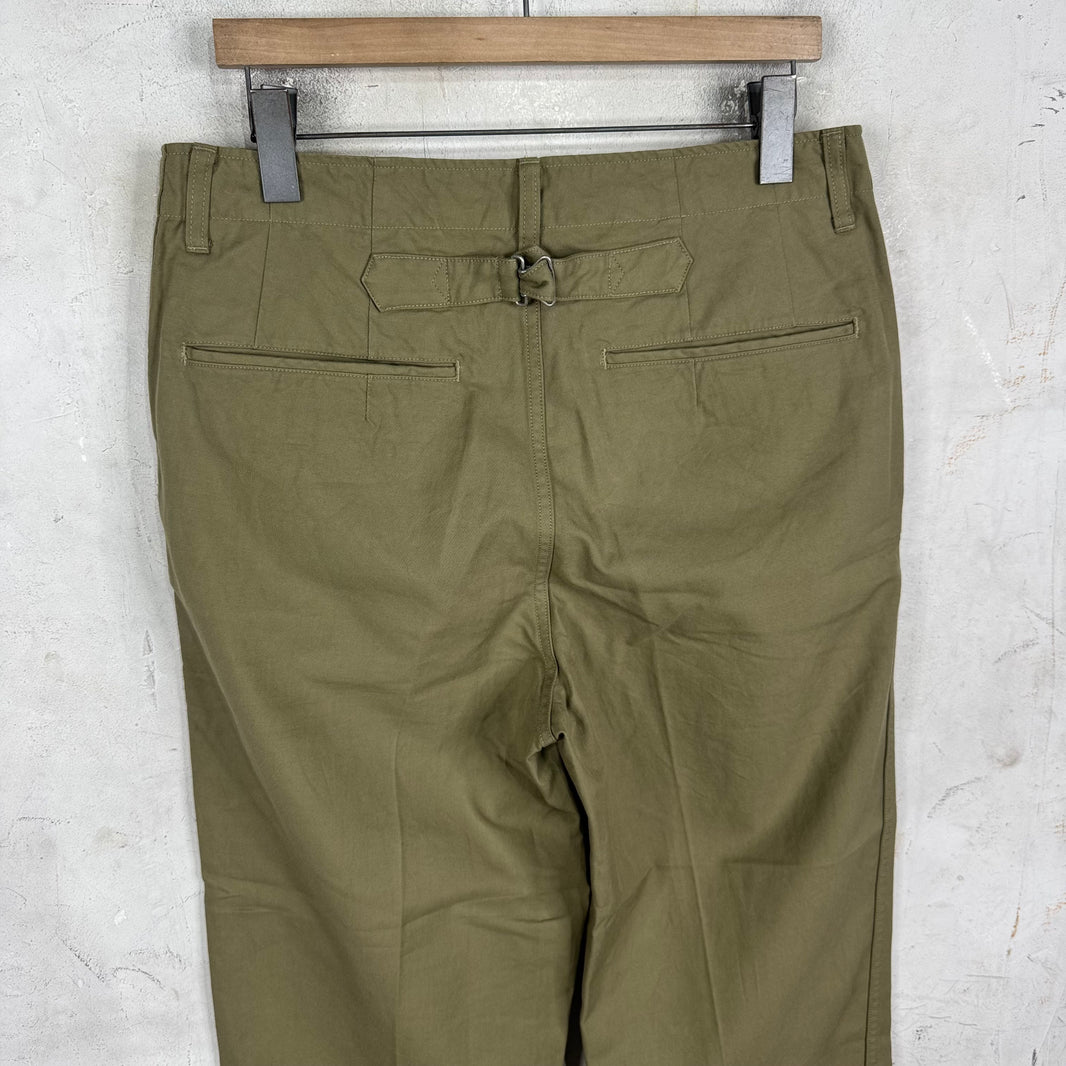 Visvim Olive Fatigue Pants