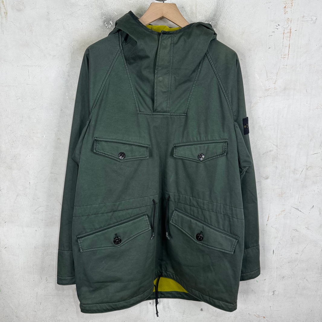 Stone Island Raso Gommato Cargo Flock