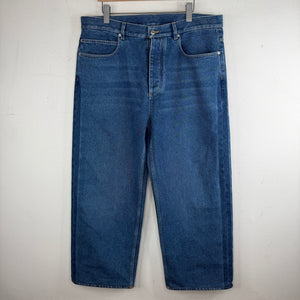 Bottega Veneta Blue Baggy Denim Jeans