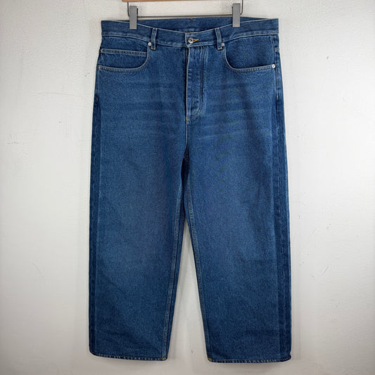 Bottega Veneta Blue Baggy Denim Jeans