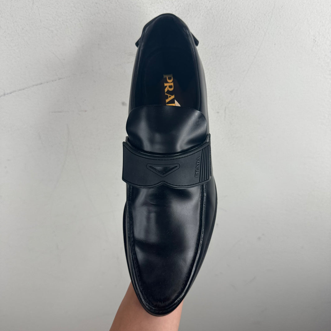 Prada Pointed Toe Loafers