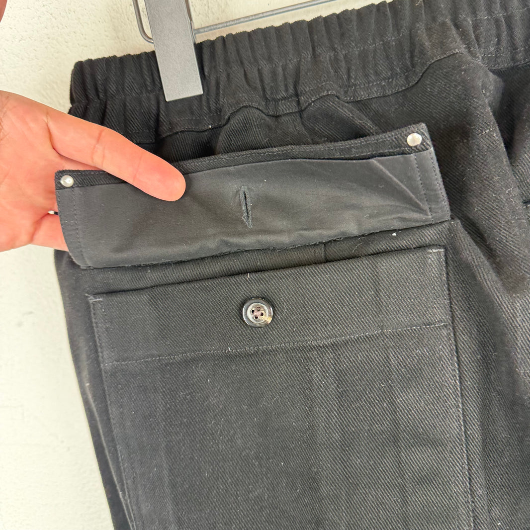 Rick Owens Thick Long Drawstring Pants