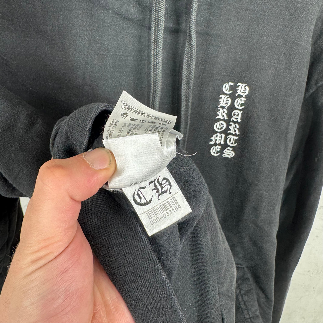 Chrome Hearts Vertical Logo Hoodie