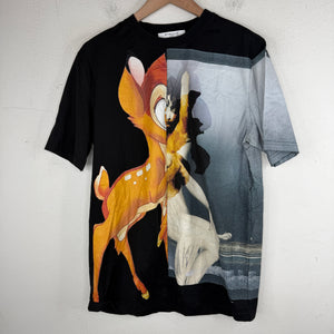 Givenchy Black Bambi Split T-Shirt