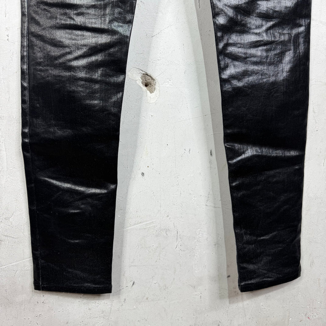 DRKSHDW Waxed Slim Pants