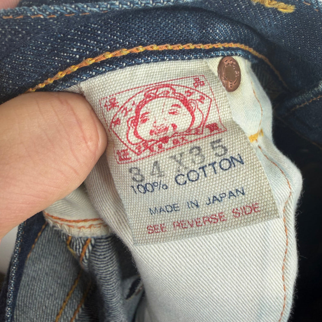 Evisu Indigo Back Pocket Jeans