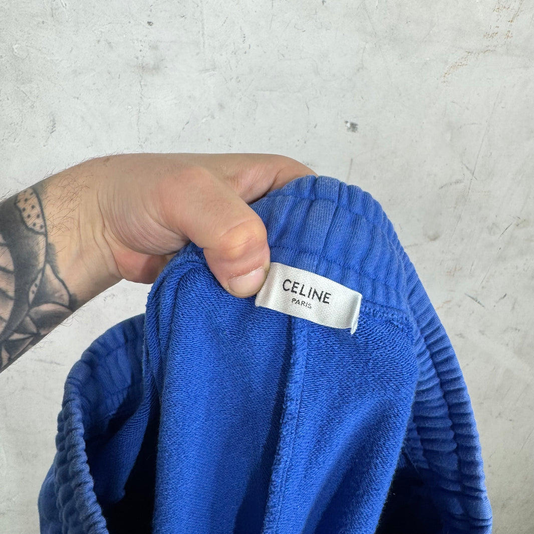 Celine Blue Logo Sweatpants