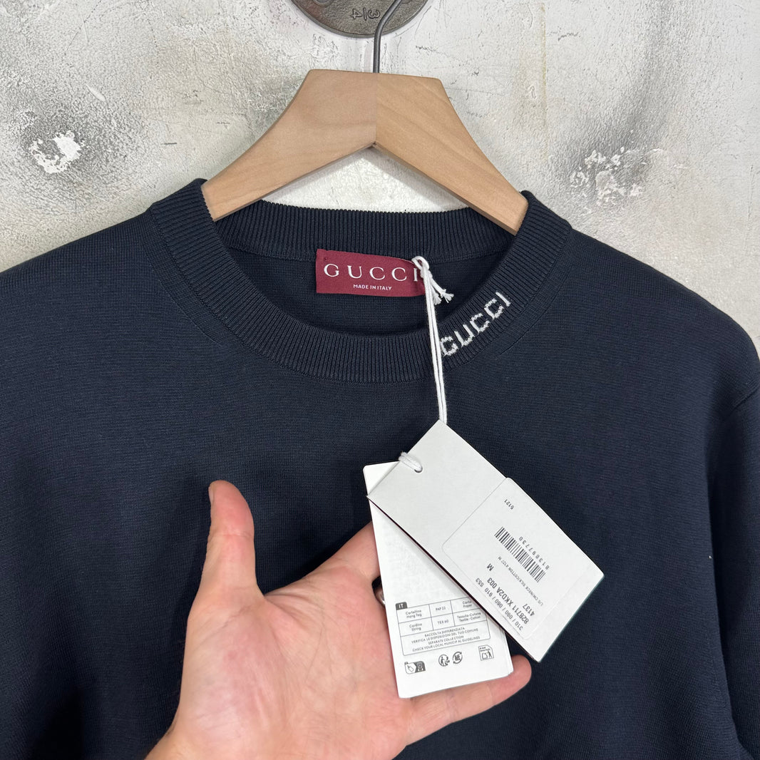 Gucci Neck Logo Sweater