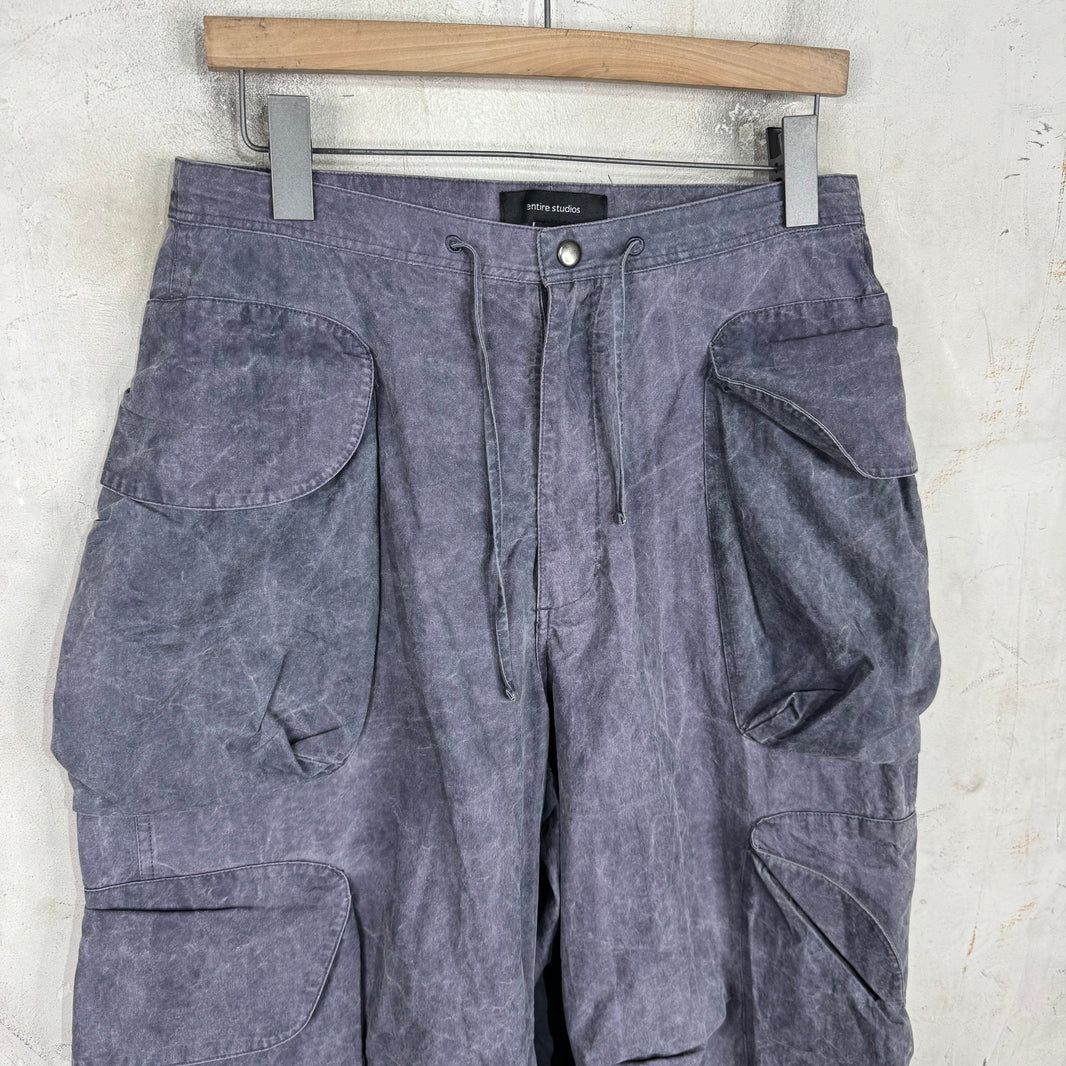 Entire Studios Over-dyed Multi Pocket Cargos