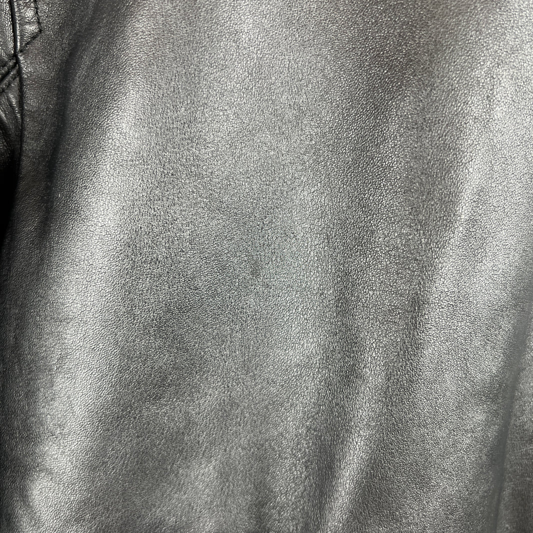 Stussy Cafe Racer Leather Jacket