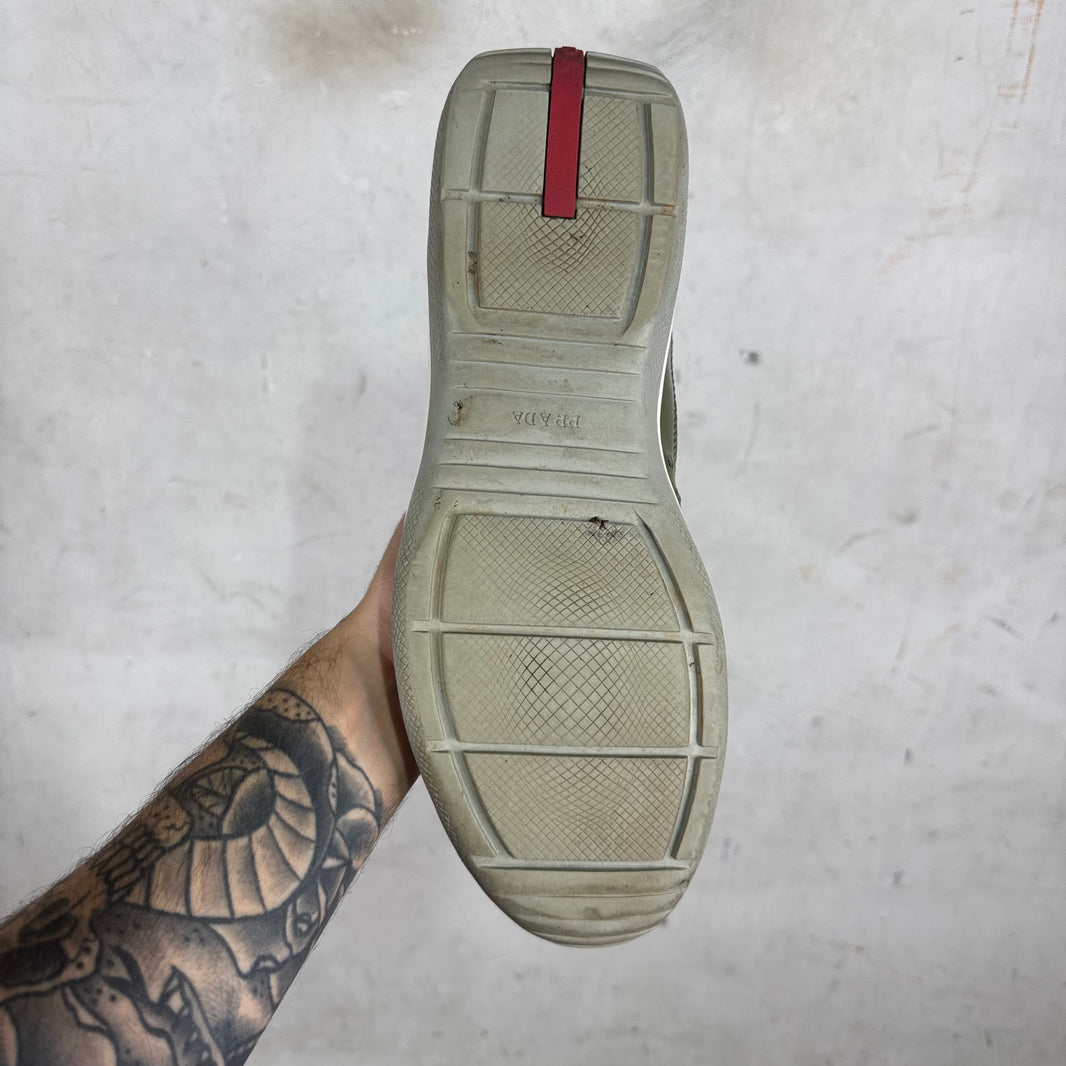Prada Olive Patent America Cups