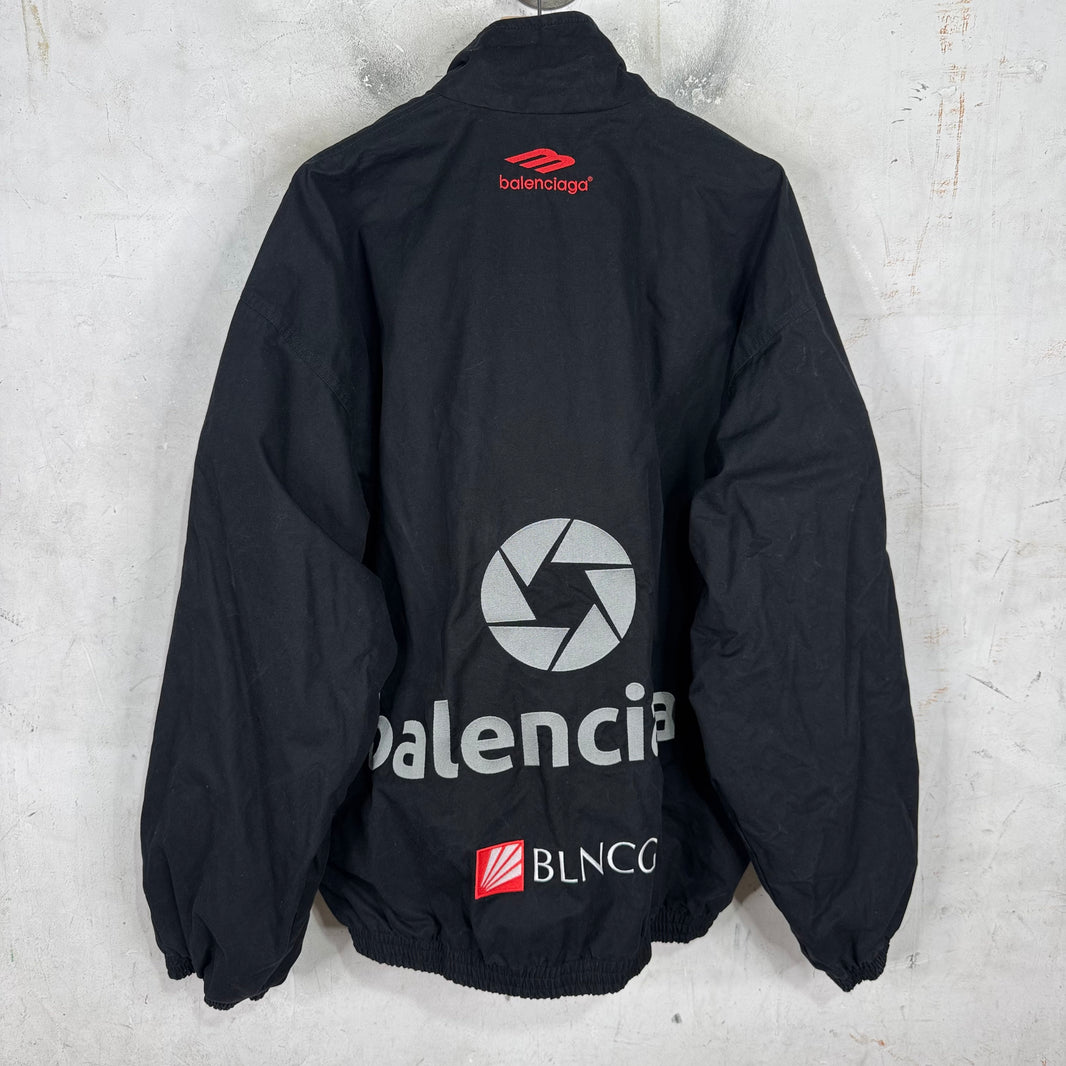 Balenciaga Multi Logo Track Jacket