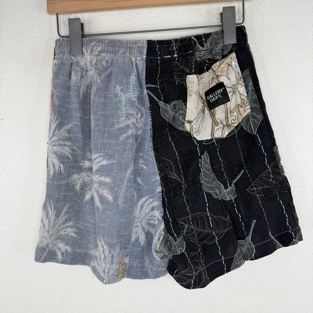 Gallery Dept Repaired Patchwork Shorts