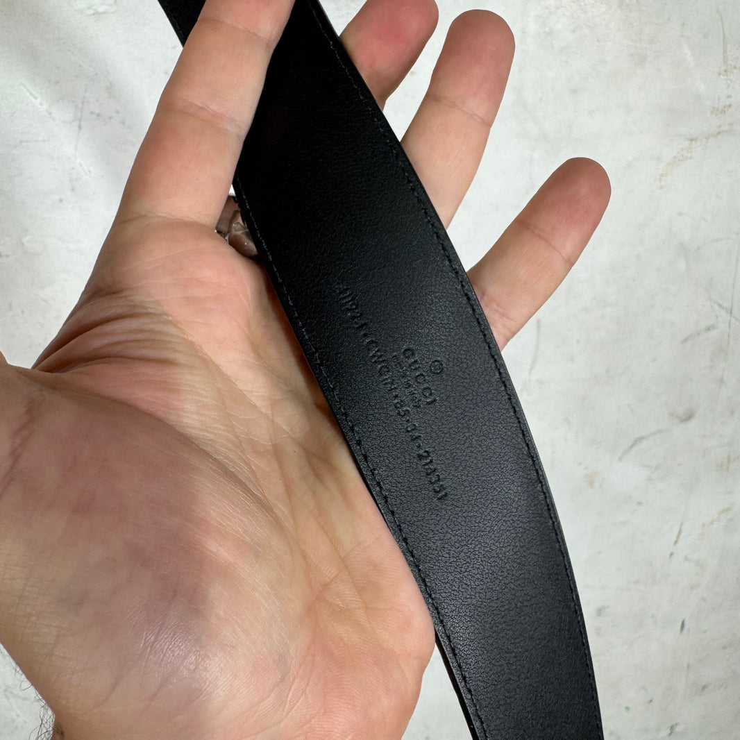 Gucci GG Monogram Interlock Belt
