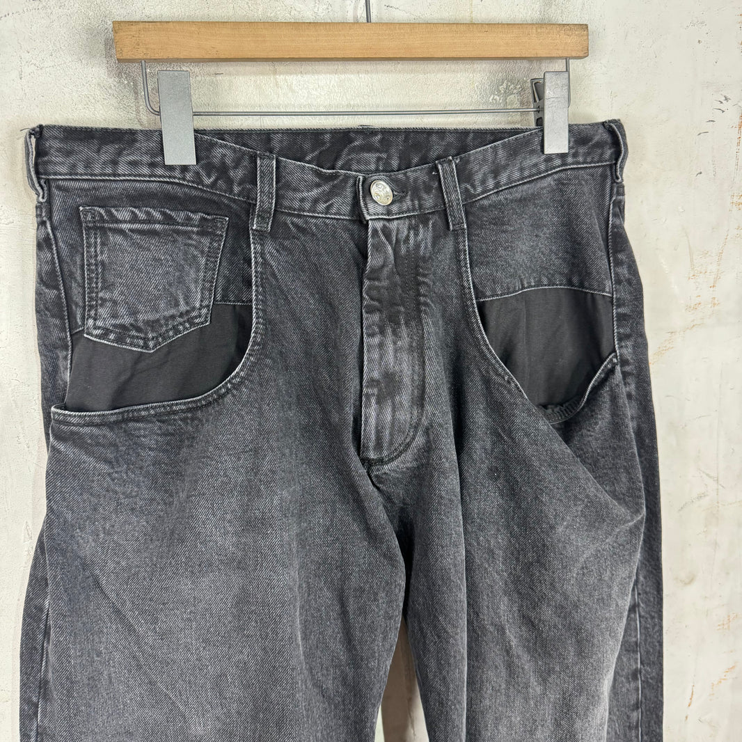 Margiela Loose Charcoal Jeans