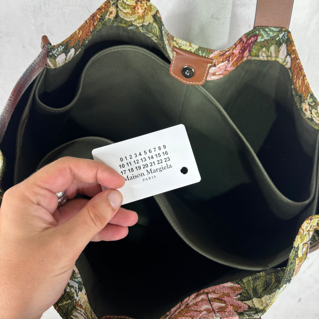 Margiela Floral Patchwork Tote Bag