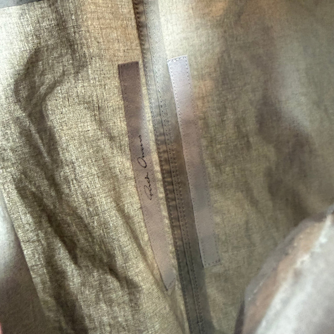 Rick Owens Sample Lightweight Trench