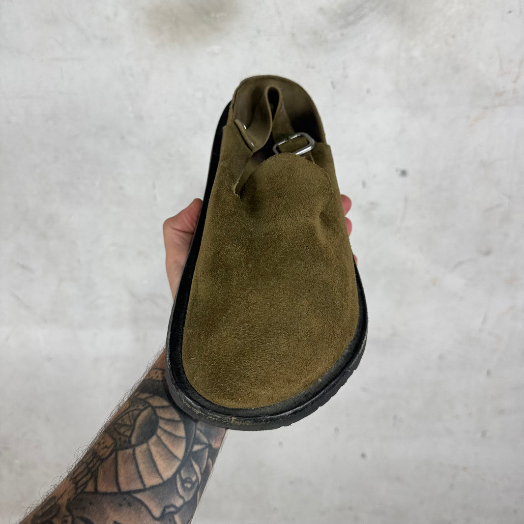 Jil Sander x Birkenstock Suede Mules