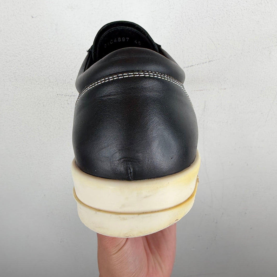 Rick Owens Leather Vintage Sneakers