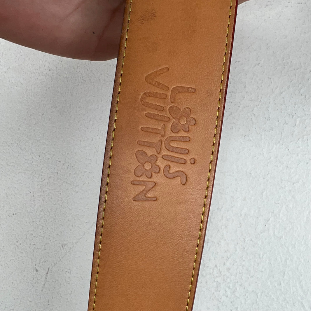 Louis Vuitton Craggy Monogram Brown Reversible Belt