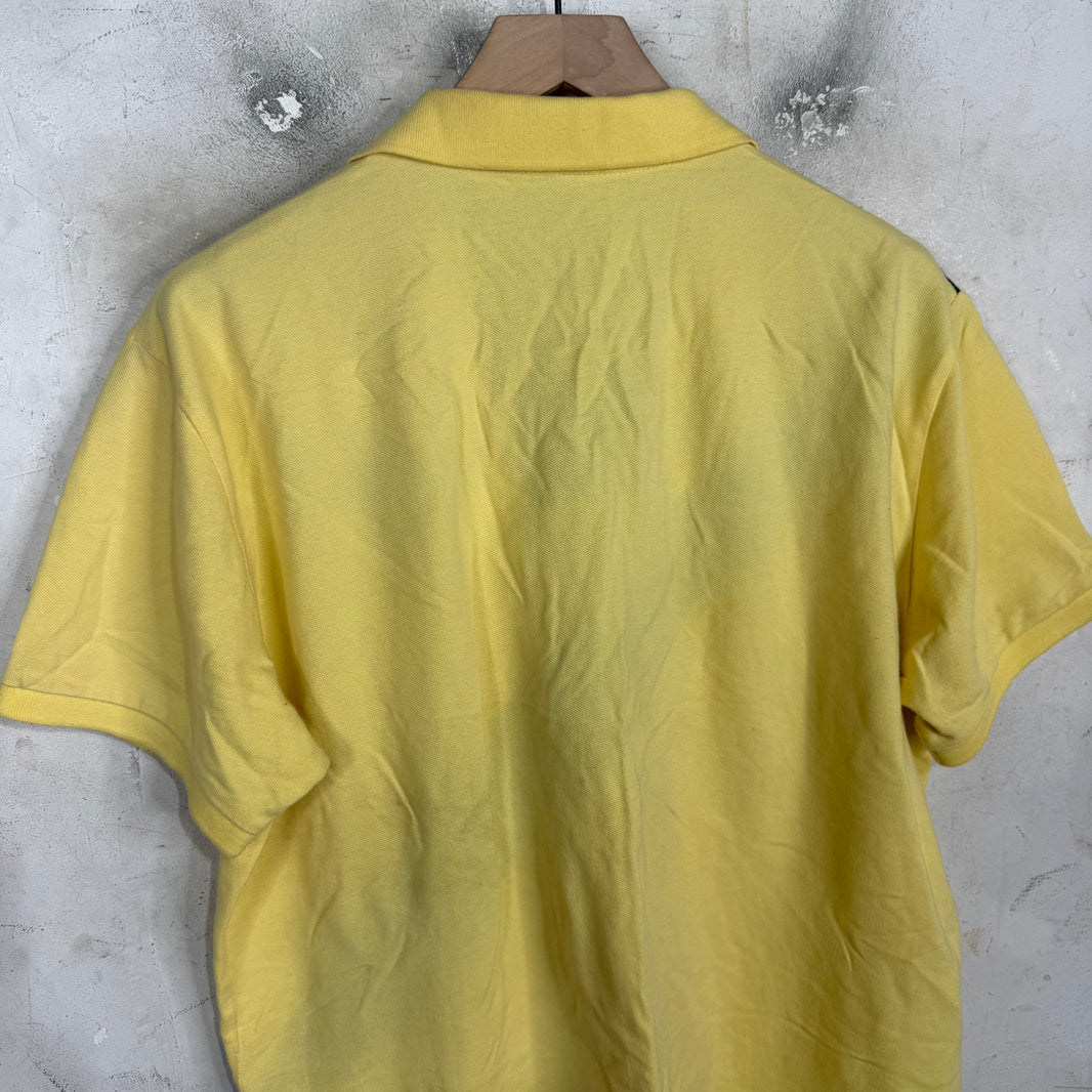 Ralph Lauren Rugby Yellow Diagonal Stripe Polo