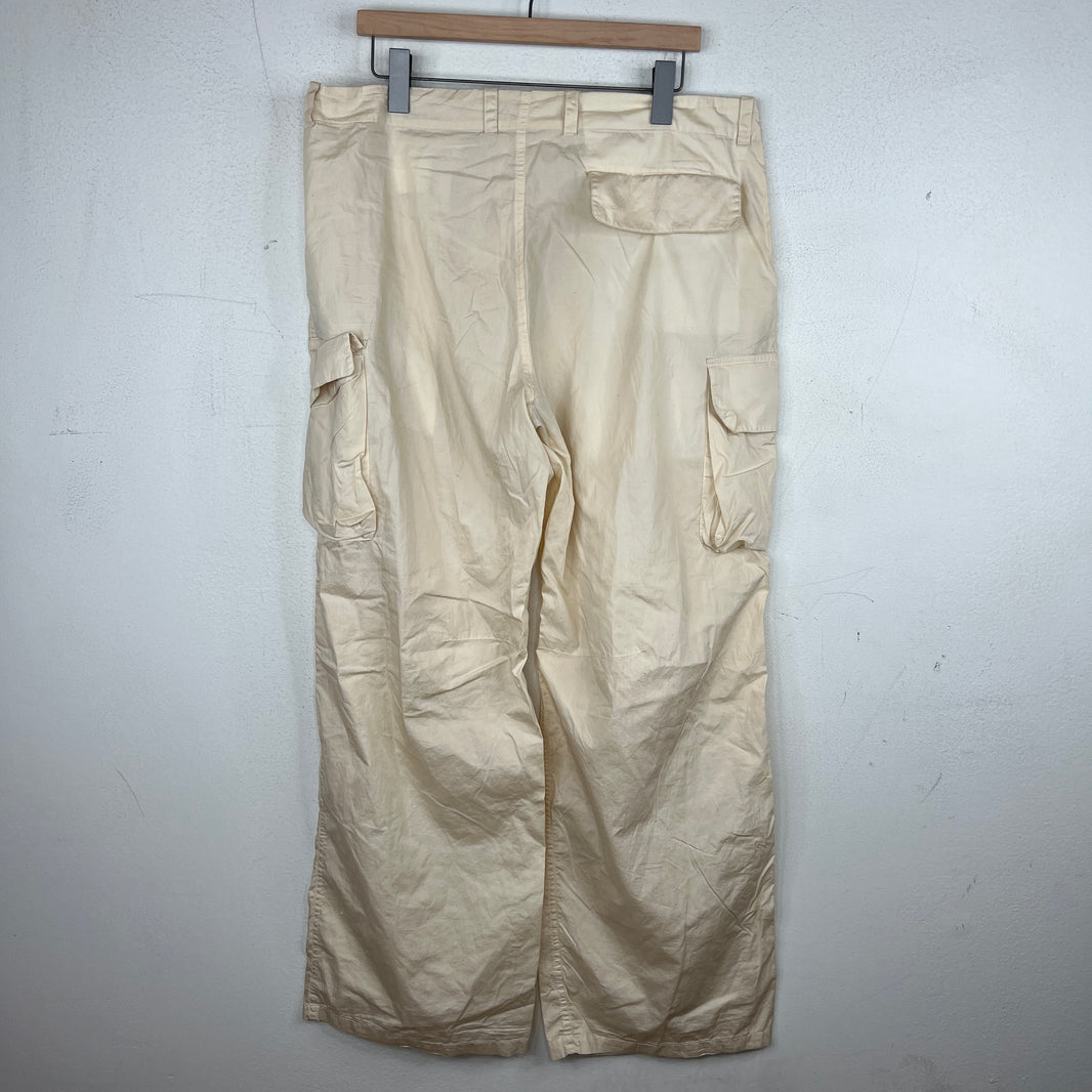 Our Legacy Cream Mount Cargo Trousers