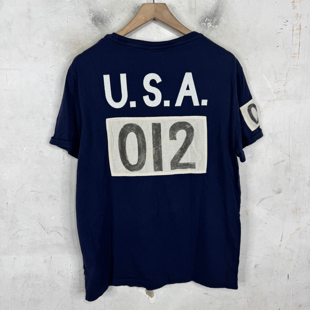 Ralph Lauren Navy US Crest Pony T-Shirt