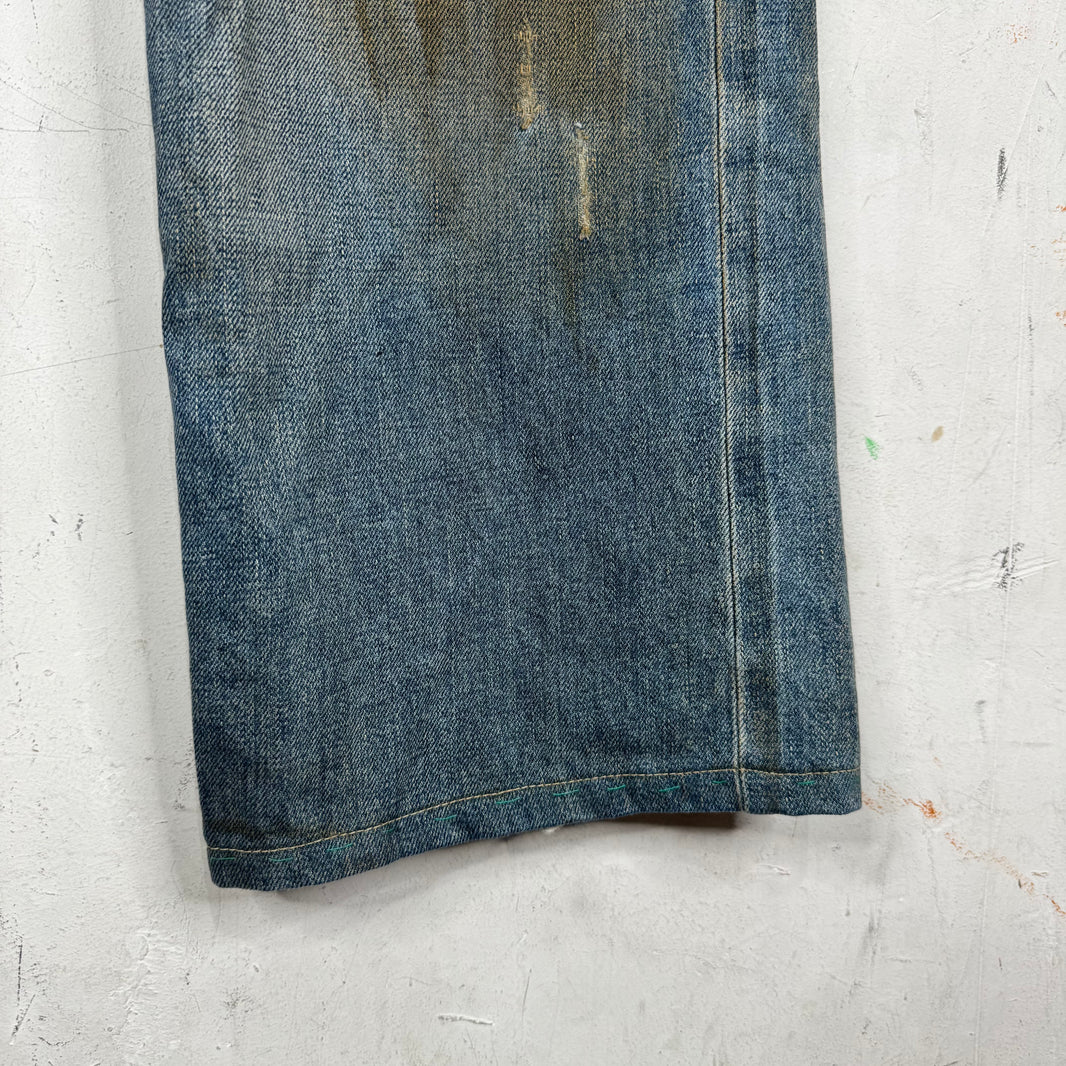 Rick Owens Slab Muddy Jeans