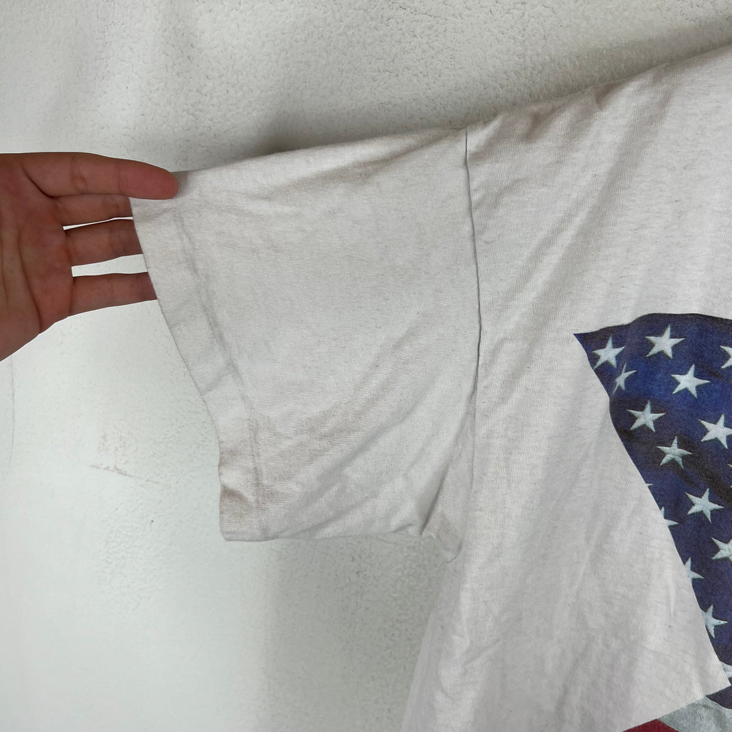 Vintage 40 Acres Malcolm X Flag T-Shirt