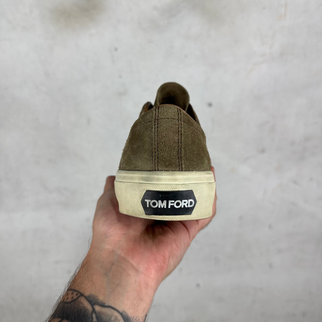 Tom Ford Suede Low Sneakers