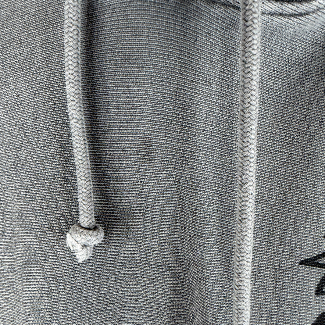 Stussy 8 Ball Washed Gray Hoodie