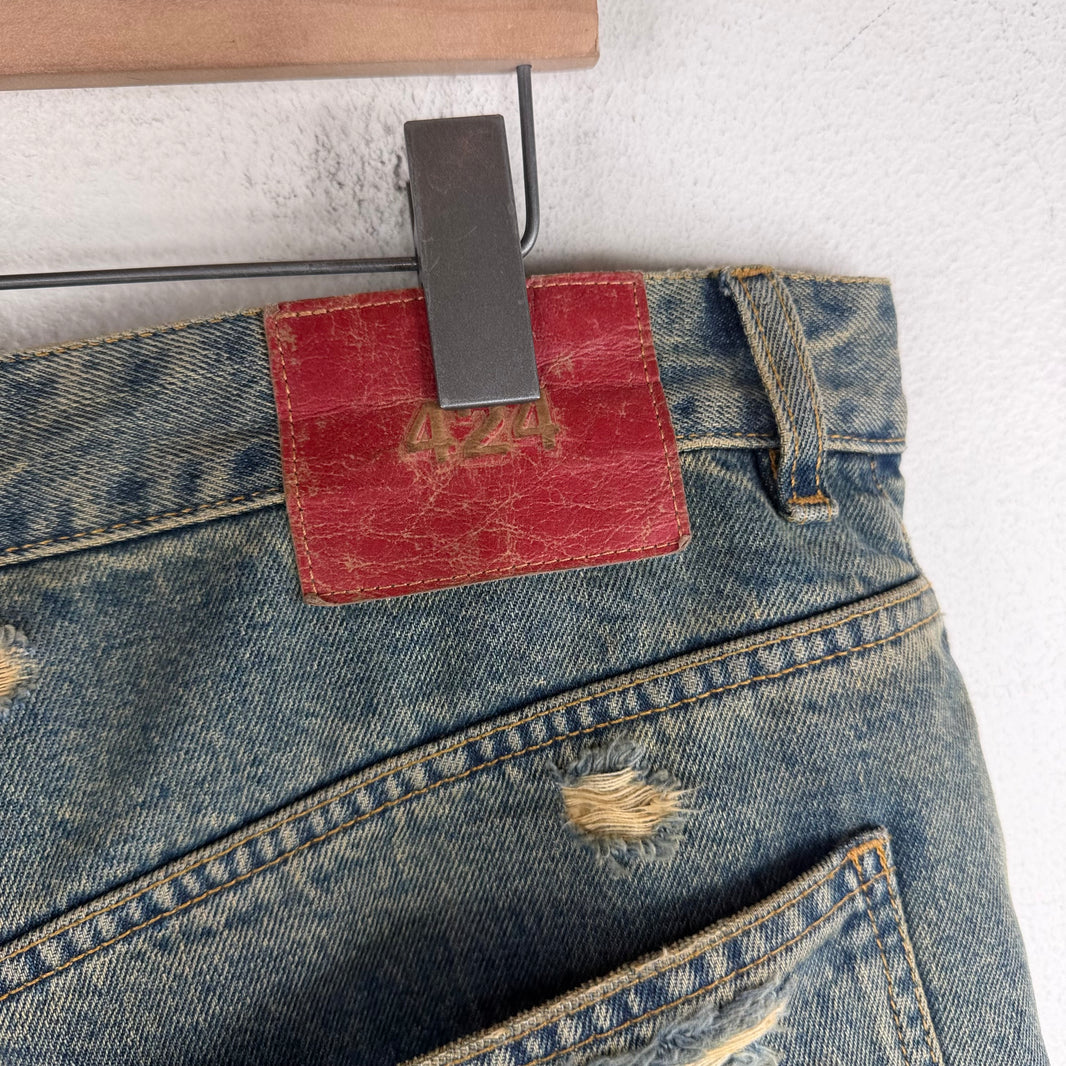 424 Big Daddy Jean Shorts