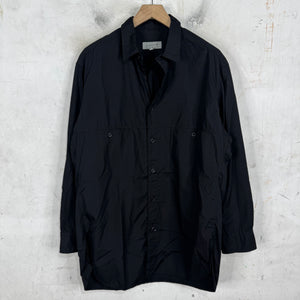 Yohji Yamamoto Black Double Pocketed Shirt